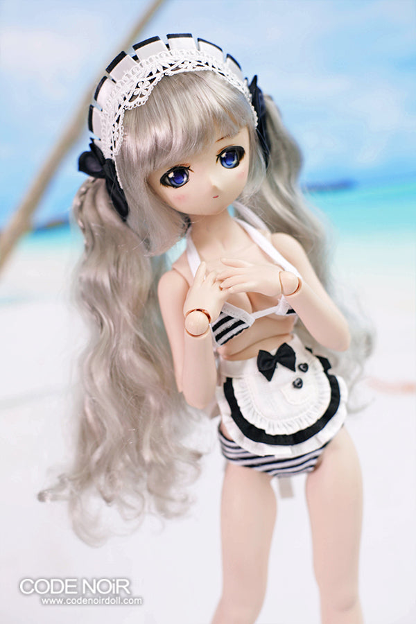 COB000056 Black Maid Style Bikini [Limited Time] | Preorder | OUTFIT