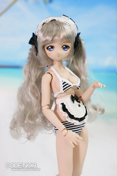 COB000056 Black Maid Style Bikini [Limited Time] | Preorder | OUTFIT