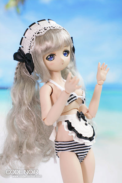 COB000056 Black Maid Style Bikini [Limited Time] | Preorder | OUTFIT