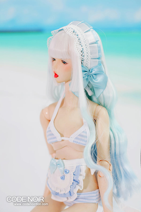 COB000055 Skyblue Maid Style Bikini [Limited Time] | Preorder | OUTFIT