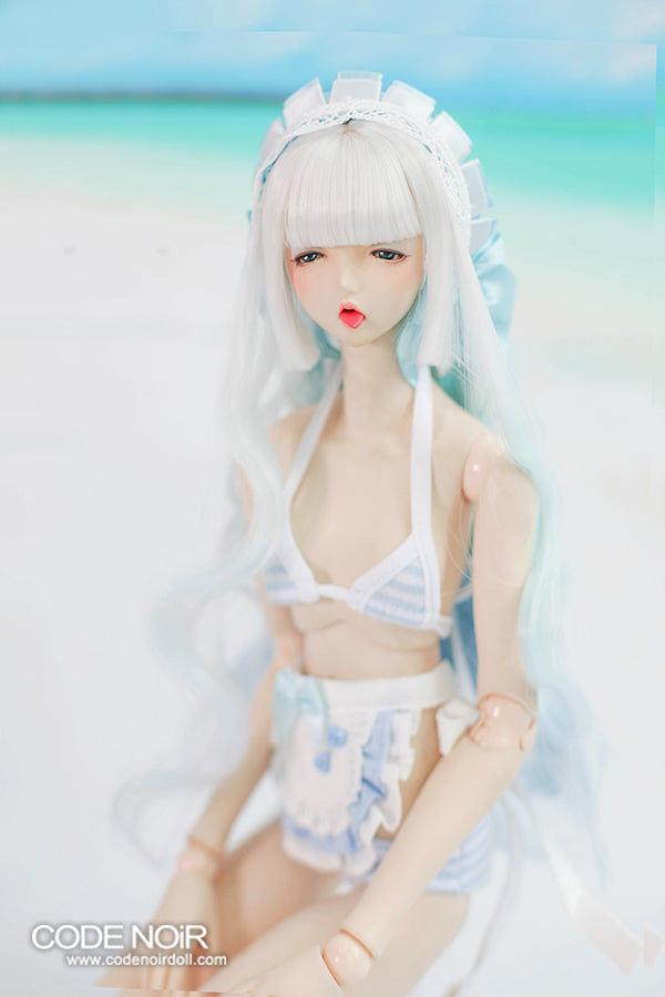 COB000055 Skyblue Maid Style Bikini [Limited Time] | Preorder | OUTFIT