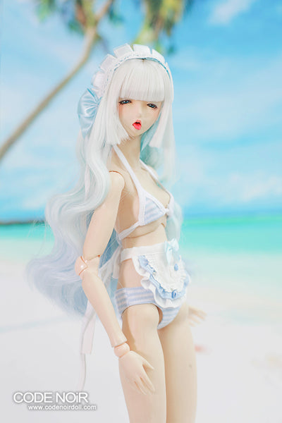 COB000055 Skyblue Maid Style Bikini [Limited Time] | Preorder | OUTFIT