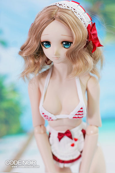 COB000054 Red Maid Style Bikini [Limited Time] | Preorder | OUTFIT