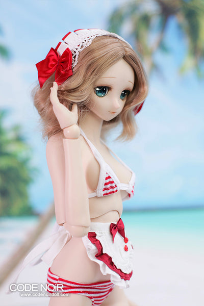 COB000054 Red Maid Style Bikini [Limited Time] | Preorder | OUTFIT