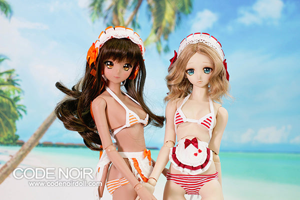 COB000054 Red Maid Style Bikini [Limited Time] | Preorder | OUTFIT