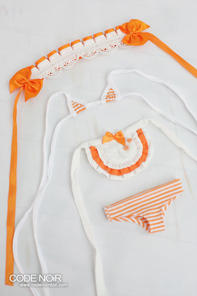 COB000053 Orange Maid Style Bikini [Limited Time] | Preorder | OUTFIT