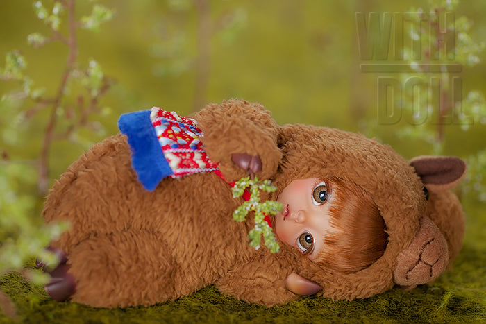 Baby Alpaca Alex (Brown) Honey Brown Skin [Limited Time 15% OFF] | PREORDER | DOLL
