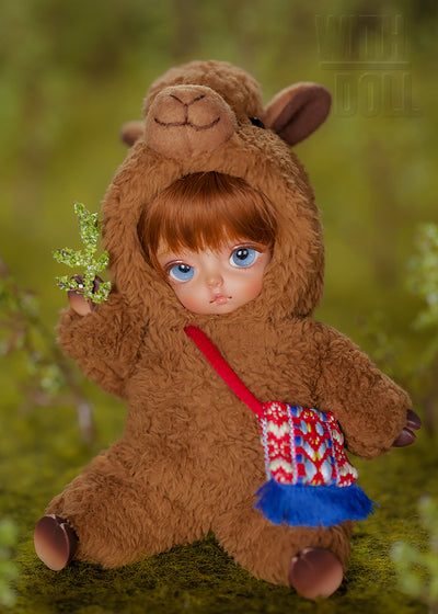 Baby Alpaca Alexa (Brown) Honey Brown Skin [Limited Time Discount] | PREORDER | DOLL