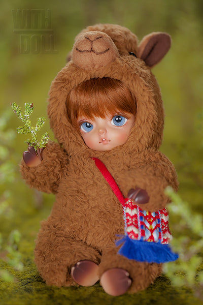 Baby Alpaca Alexa (Brown) Honey Brown Skin [Limited Time 15% OFF] | PREORDER | DOLL