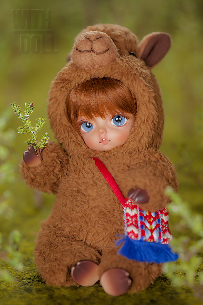 Baby Alpaca Alexa (Brown) Honey Brown Skin [Limited Time Discount] | PREORDER | DOLL