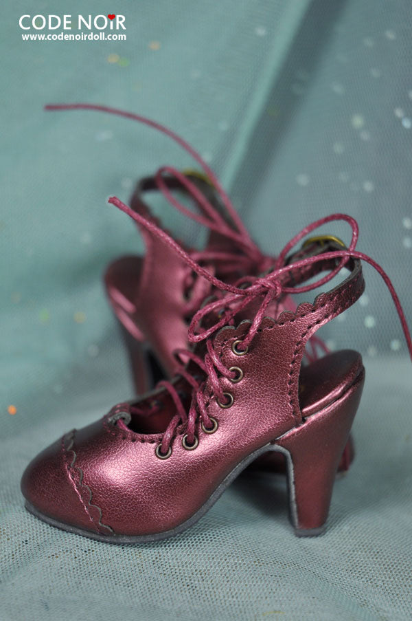 CLS000116 Metallic Red (High Heel) [Limited Time]  | Preorder | SHOES