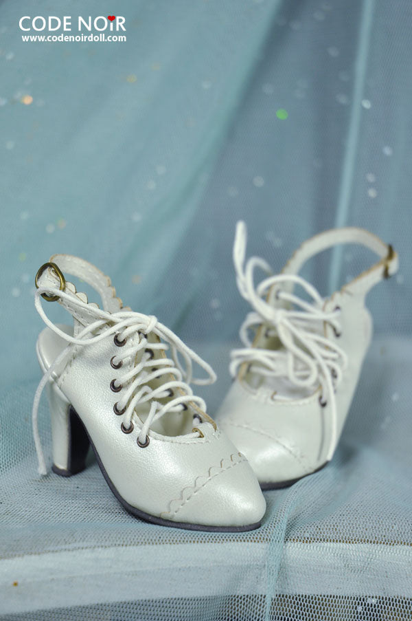 CLS000119 Metallic White (High Heel) [Limited Time]  | Preorder | SHOES