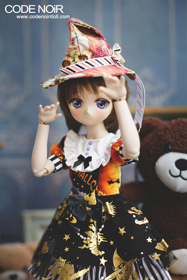 CMD000138 Orange Halloween Little Witch [Limited Time] | Preorder | OUTFIT