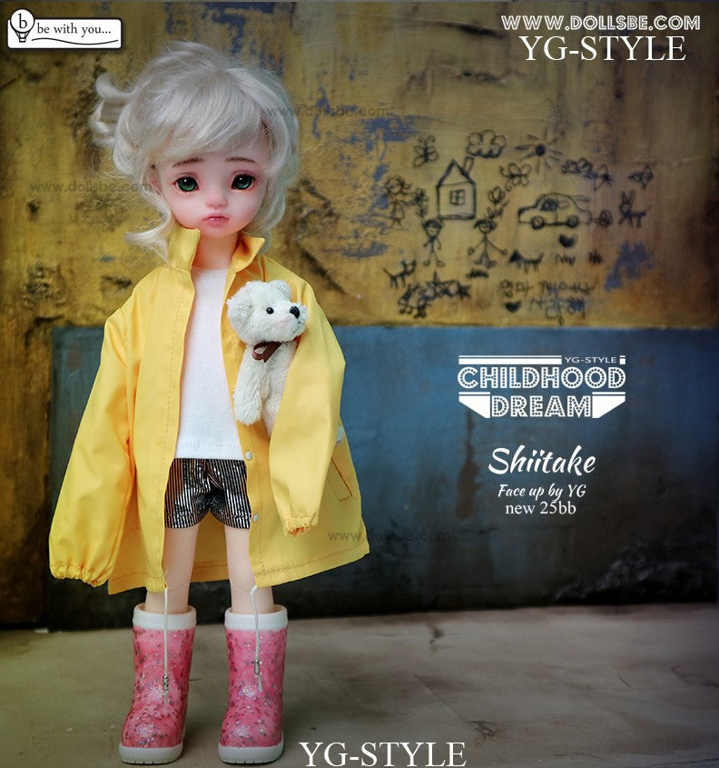 Shiitake 25cm baby doll [Limited Time 10% OFF] | PREORDER | DOLL