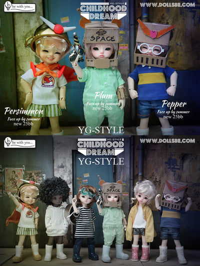Plum 25cm baby doll [Limited Time 10% OFF] | PREORDER | DOLL