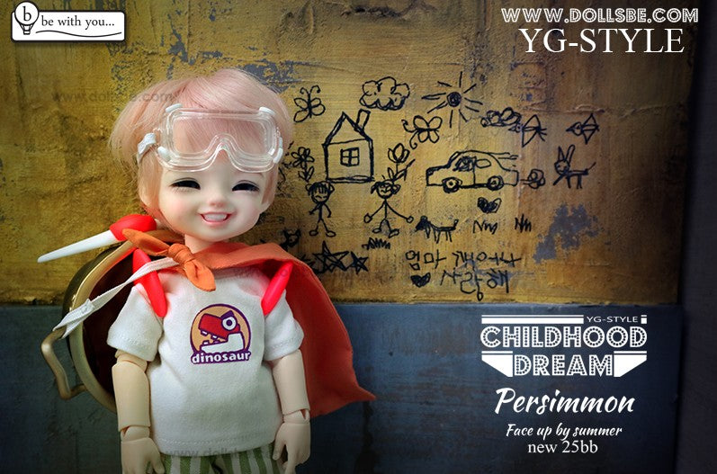 Persimmon 25cm baby doll [Limited Time 10% OFF] | PREORDER | DOLL