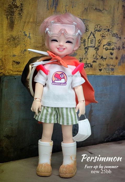 Persimmon 25cm baby doll [Limited Time 10% OFF] | PREORDER | DOLL