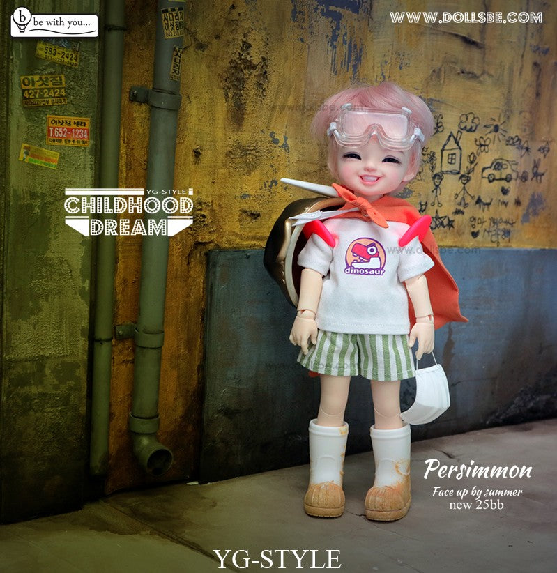 Persimmon 25cm baby doll [Limited Time 10% OFF] | PREORDER | DOLL