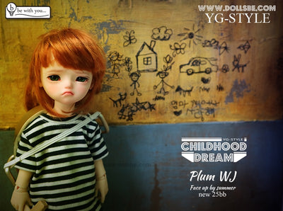 Plum WJ 25cm baby doll [Limited Time 10% OFF] | PREORDER | DOLL
