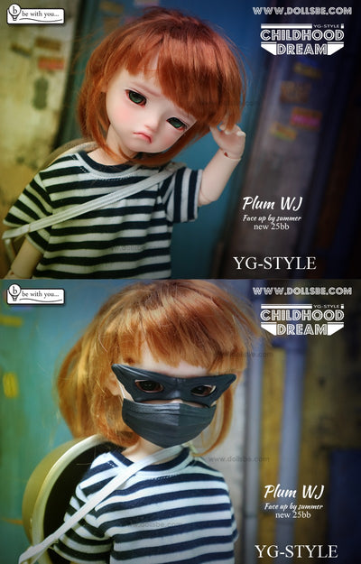 Plum WJ 25cm baby doll [Limited Time 10% OFF] | PREORDER | DOLL