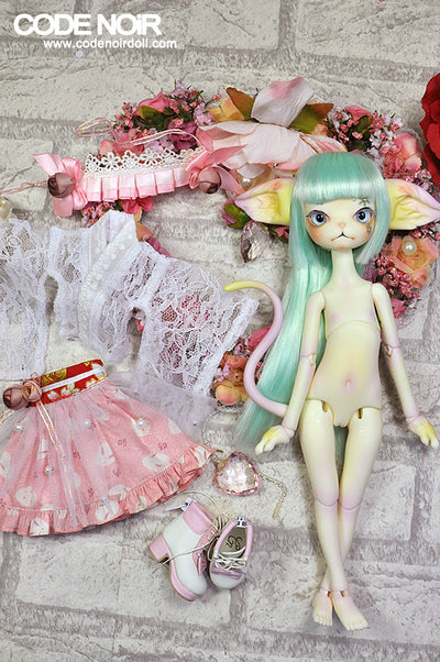 CODENOiR x DollZone Miss Kitty - Pink Snow Fairy | Preorder | DOLL