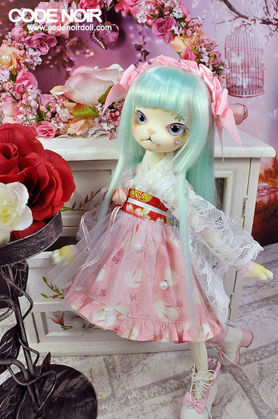 CODENOiR x DollZone Miss Kitty - Pink Snow Fairy | Preorder | DOLL