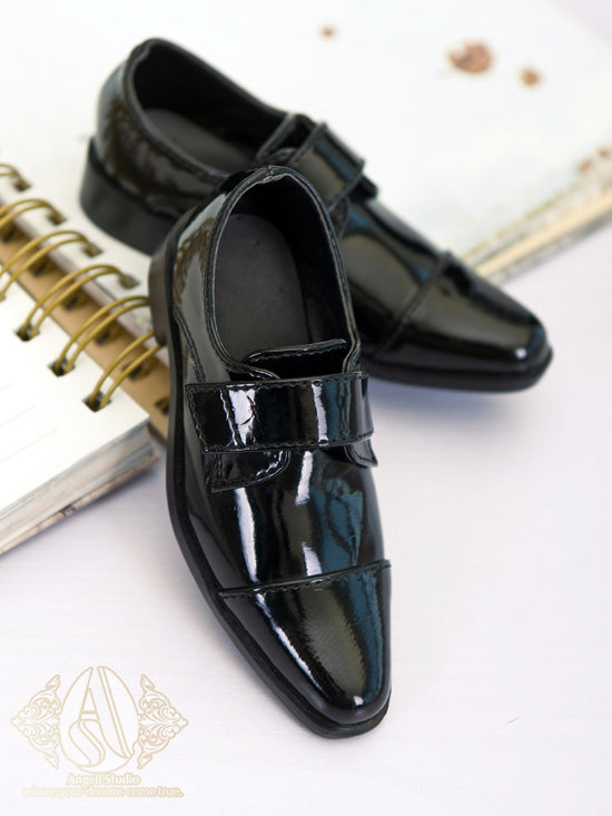 70+ Bright Black Fashion Leather Shoes SH31019 | Item in Stock |  SHOES