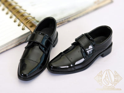 70+ Bright Black Fashion Leather Shoes SH31019 | Item in Stock |  SHOES