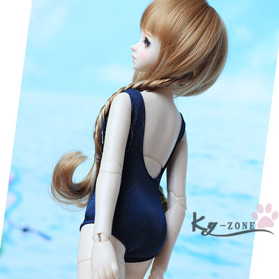 School swimsuit (white) 40cm (MSD/MDD) | Item in Stock | OUTFIT