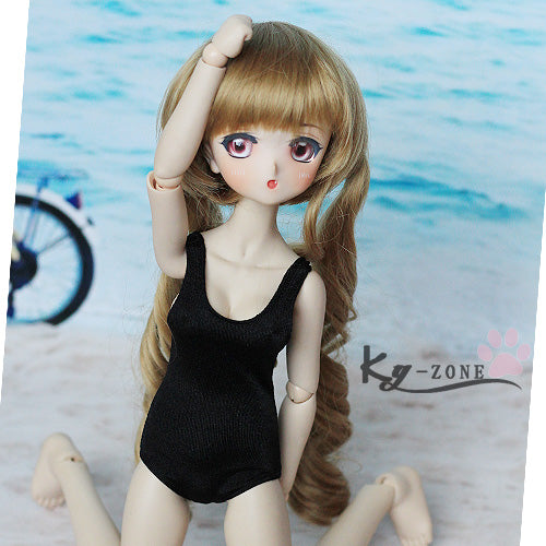 School swimsuit (black) 40cm (MSD/MDD) | Item in Stock | OUTFIT