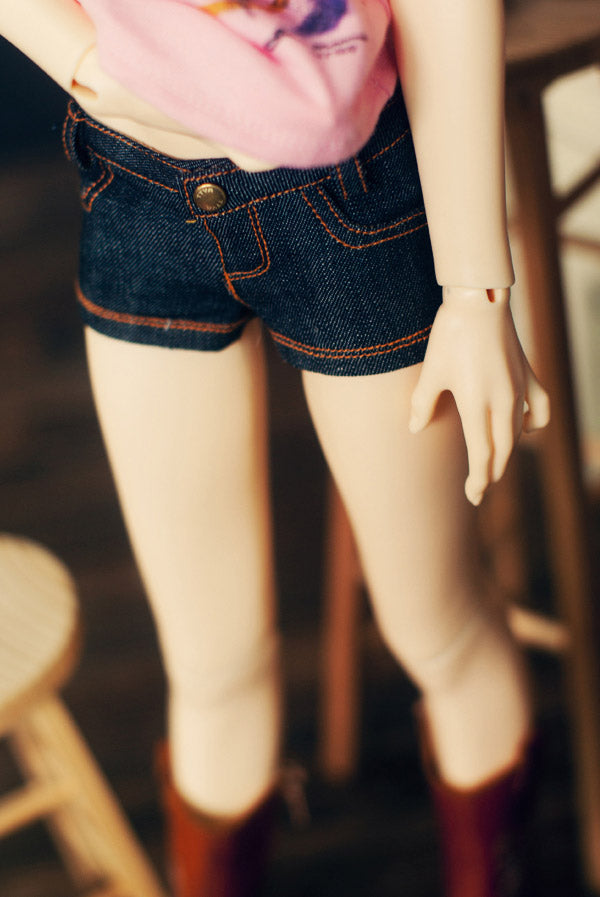 SD 13 girl Denim short pants | Item in Stock | OUTFIT