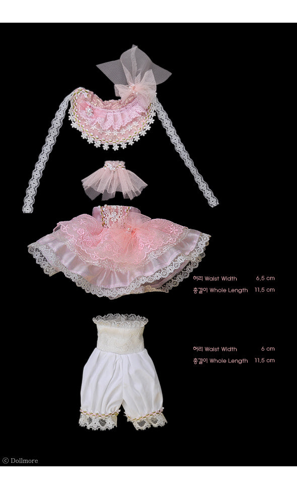 Dear Doll Size - Klenetia Dress Set (Pink) | Item in Stock | OUTFIT