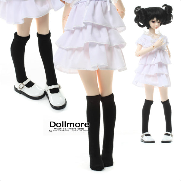 MSD - Smart Knee Socks (Black) | Item in Stock | OUTFIT