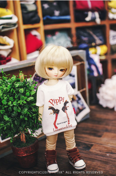 USD Pippi Long T shirt - White  | Preorder | OUTFIT