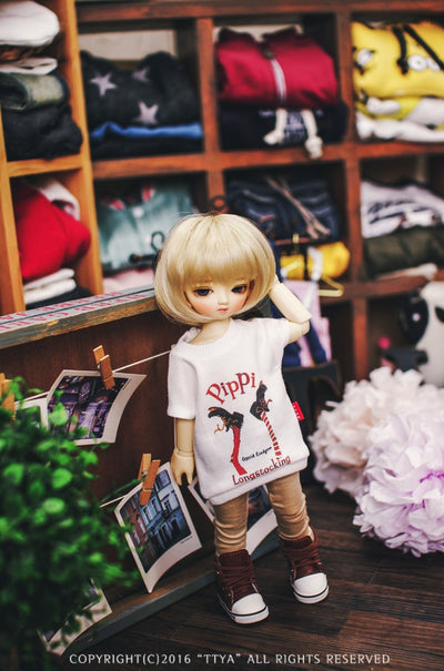 USD Pippi Long T shirt - White  | Preorder | OUTFIT