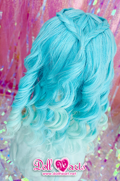DW000018 Blue Gradient Curly Wig [Limited Quantity] | Preorder | WIG