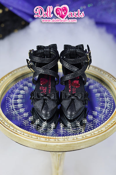 LS001455 Black Lolita shoes [Limited Quantity] | Preorder | SHOES