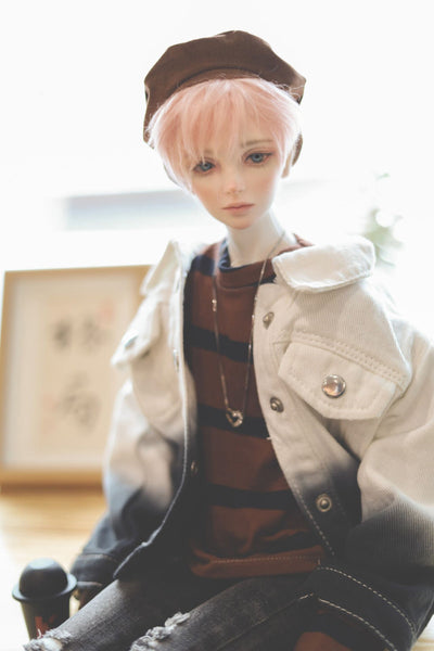 [A/S] [DOLK x SWITCH x Zero 6] Huisa, direction Rosy White - Tender boy Limited to 14 units worldwide * Head cover only [Limited time offer] | Preorder | DOLL