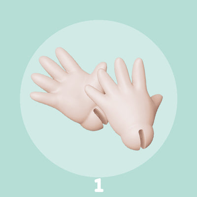 Base Noxious 14 Hand Parts | Preorder | DOLL