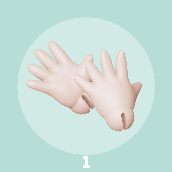 Base Noxious 14 Hand Parts | Preorder | DOLL