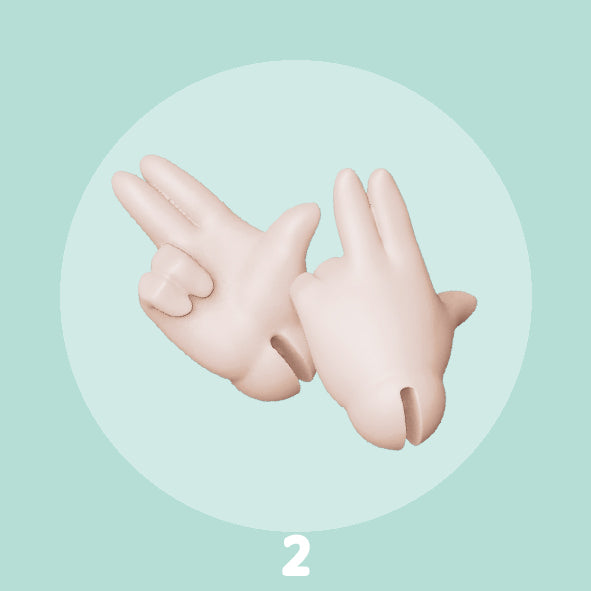 Base Noxious 14 Hand Parts | Preorder | DOLL