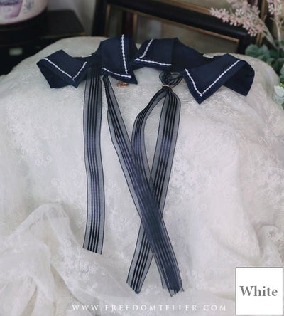 Sailor Collar Set -White/ 60cm | Preorder | OUTFIT