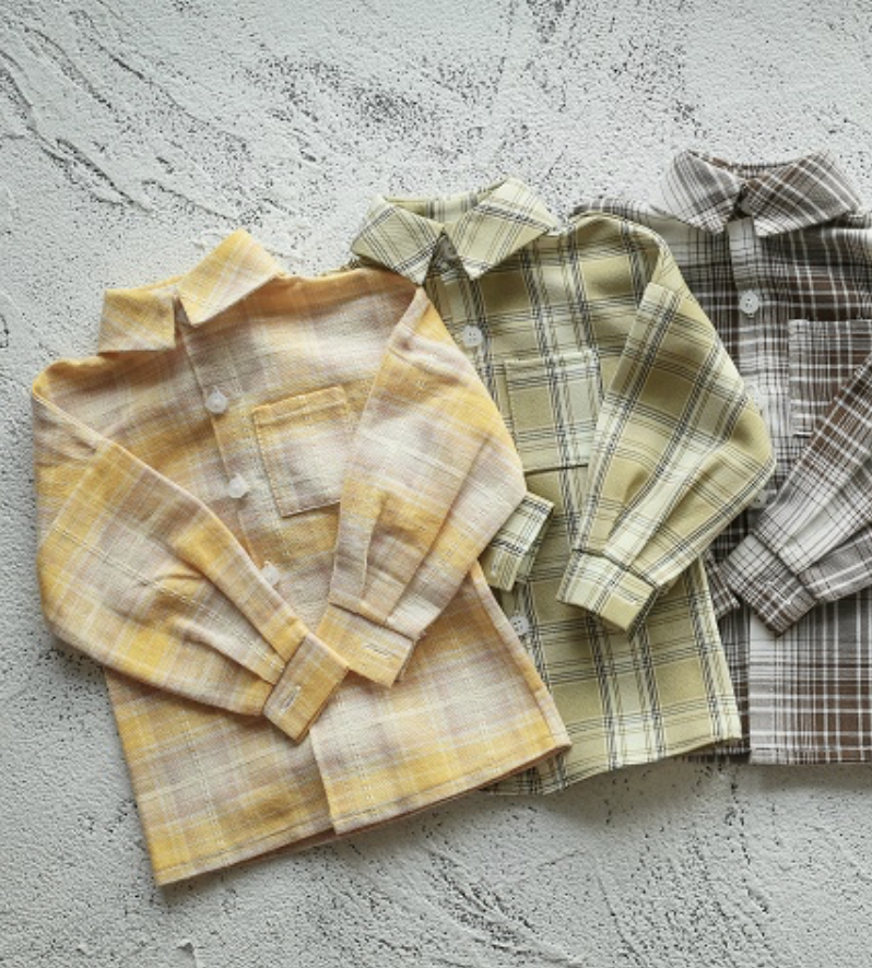 shirt jackets for spring, summer, autumn and winter Lemon Yellow | Item in Stock | OUTFIT