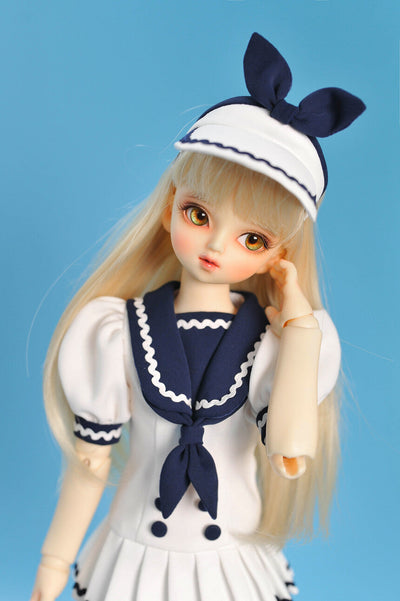 Marine Wave - MSD, MDD GIRL: White/8~9inch [Limited Quantity] | Preorder | OUTFIT