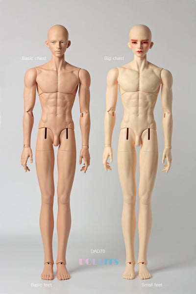 DAD70 Big chest parts (Light Brown) [Limited Time] | Preorder | PART