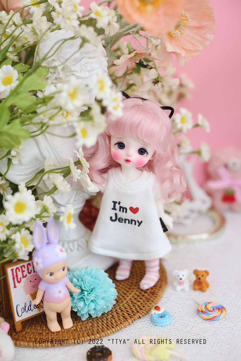 [White] Pocket Jenny [Limited time offer] | Preorder | DOLL