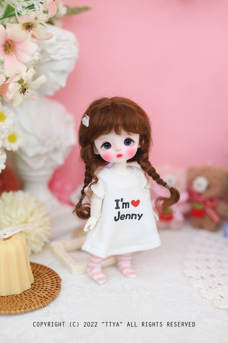 [White] Pocket Jenny [Limited time offer] | Preorder | DOLL