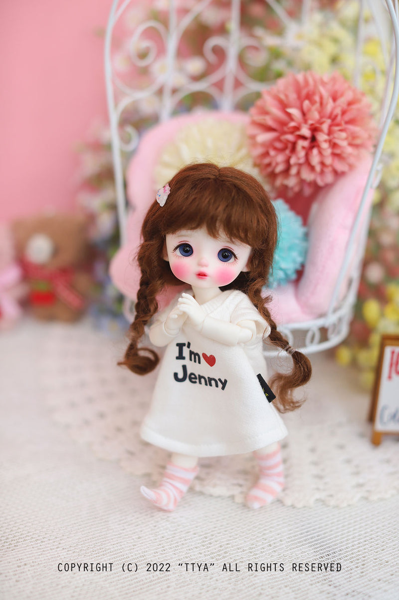 [White] Pocket Jenny [Limited time offer] | Preorder | DOLL