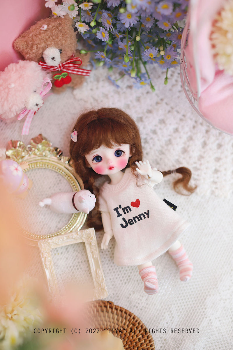 [White] Pocket Jenny [Limited time offer] | Preorder | DOLL