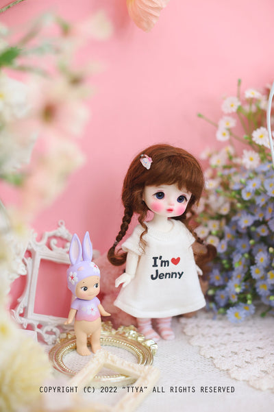 [White] Pocket Jenny [Limited time offer] | Preorder | DOLL